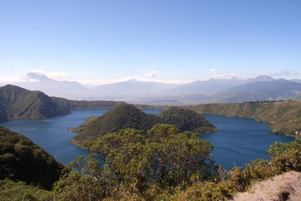 cuicocha lake otavalo cuicocha lake imbabura ecuador