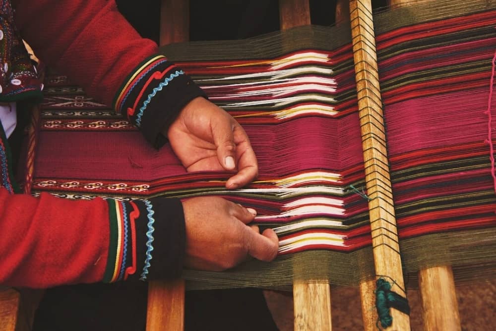 peru culture telar made by peru communities